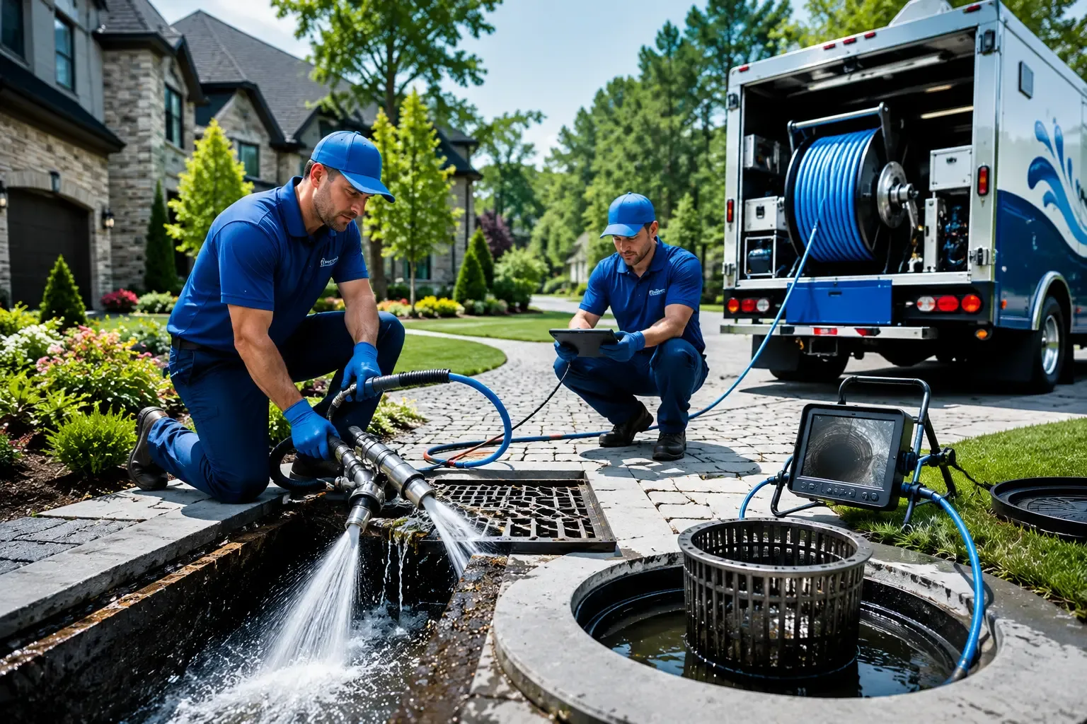 Local outdoor drain cleaning professionals in Avon, OH
